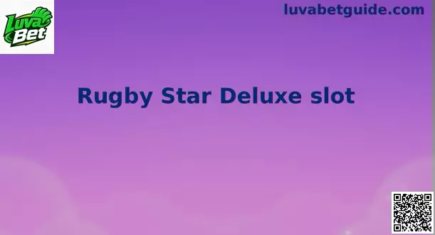 Imagem ampla do Rugby Star Deluxe slot para consulta visual
