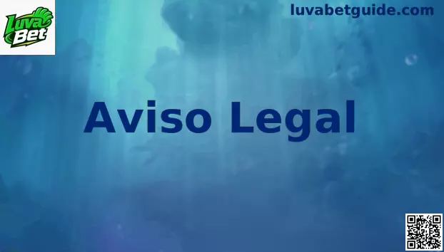 Aviso legal do Luva Bet sobre navegação segura, jogos online e responsabilidade do usuário no Brasil