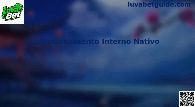 Armazenamento Interno Nativo Luva Bet