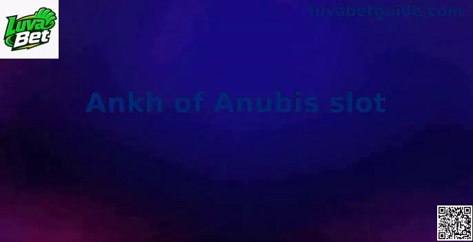 Tela temática do Ankh of Anubis slot com elementos do Egito futurista