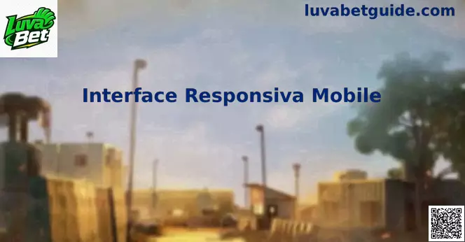Interface Responsiva Mobile Luva Bet