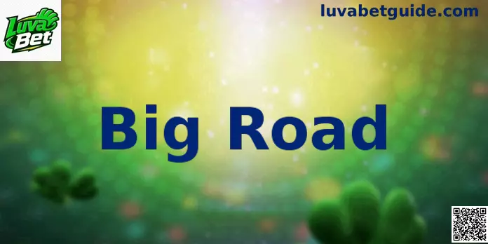 Gráfico Big Road no Bacará ao Vivo Luva Bet