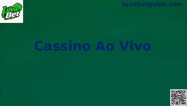 Cassino Ao Vivo em transmissão ao vivo