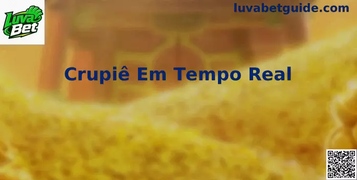 Crupiê Em Tempo Real ao vivo em cassino online