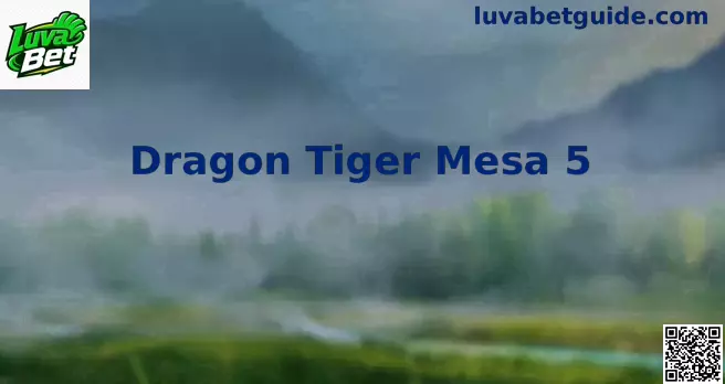 Dragon Tiger Mesa 5 Ao Vivo